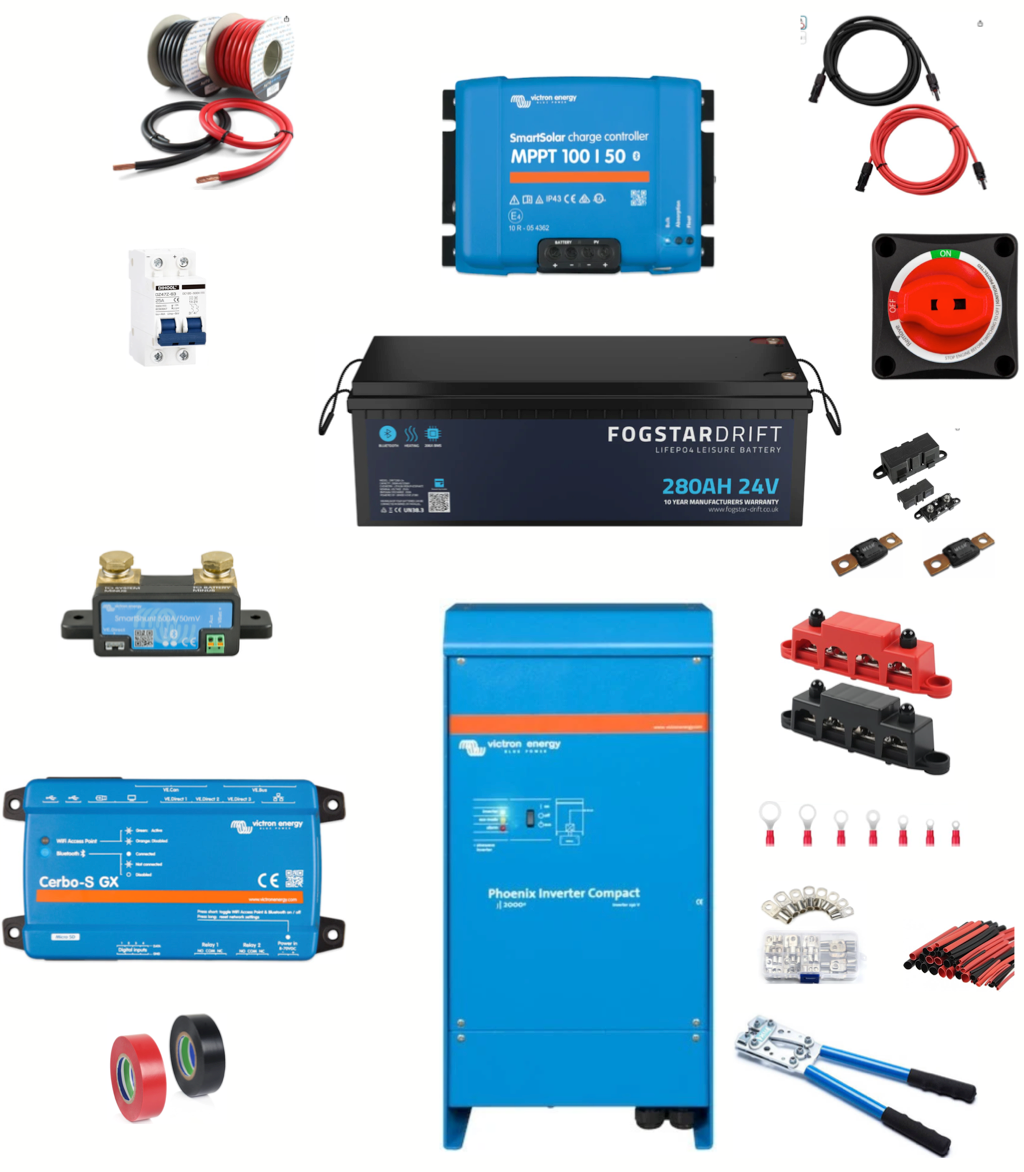Premium Power Kit (Without Solar Panels)